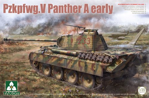 Takom 2174 Pzkpfwg.V Panther A Early 1/35